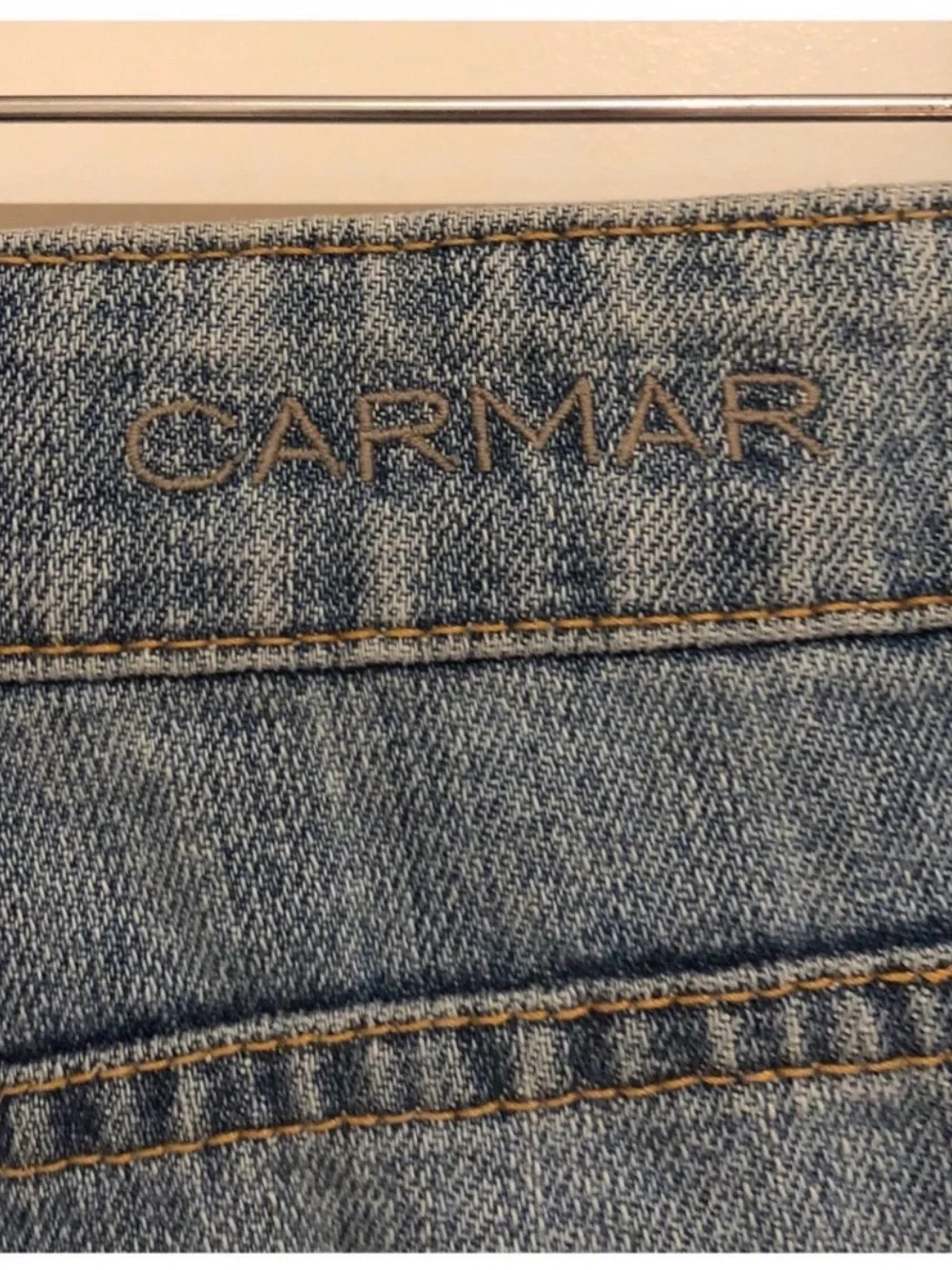 Carmar Light Wash Fringe Denim Shorts | Festival • Concert • Western